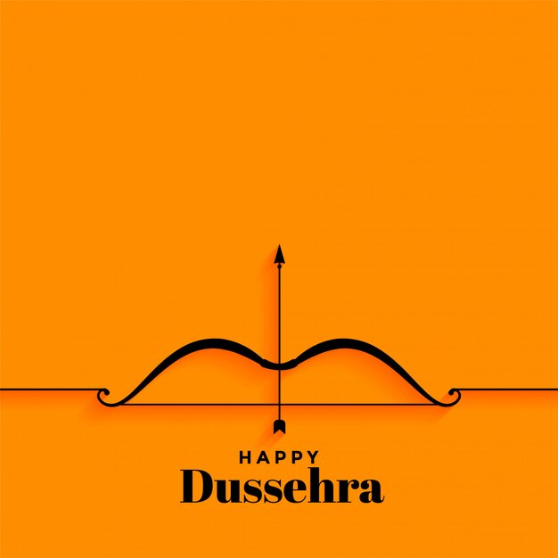 Fond heureux Dussehra