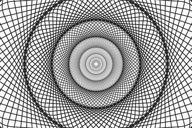 Fond d'illusion d'optique psychédélique