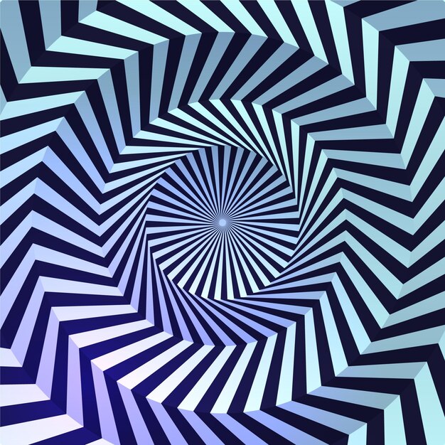 Fond d'illusion d'optique réaliste