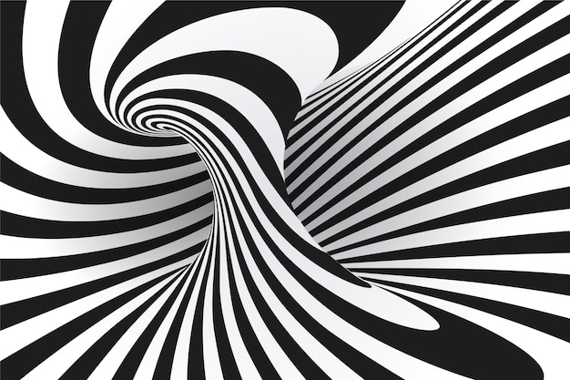 Fond d'illusion d'optique réaliste