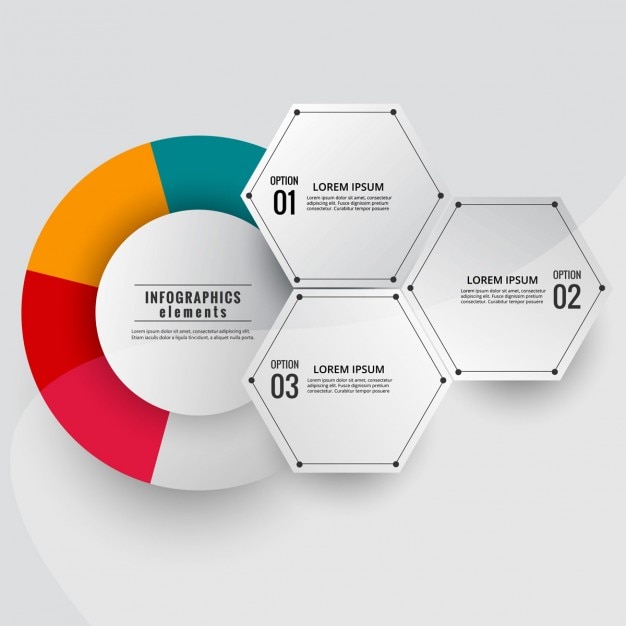 Fond Infographique Moderne