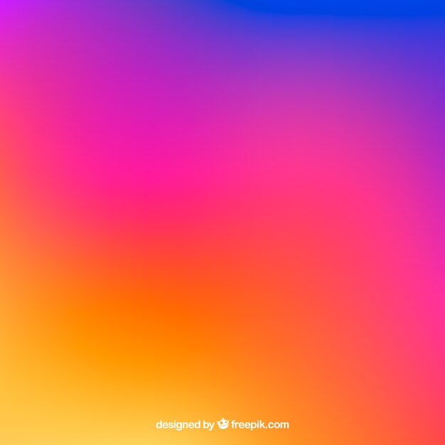 Fond d&#39;Instagram en dégradé de couleurs