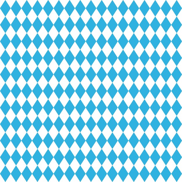 Fond de losange sans couture bleu Oktoberfest Illustration vectorielle