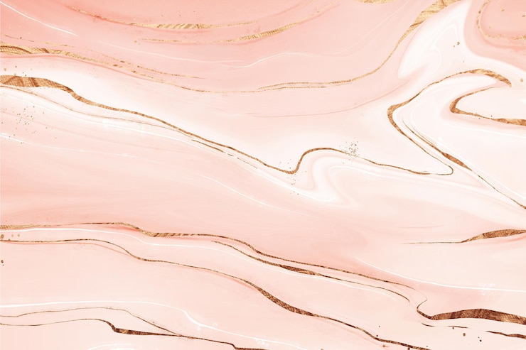 Vecteur gratuit fond de marbre liquide avec texture brillante dorée