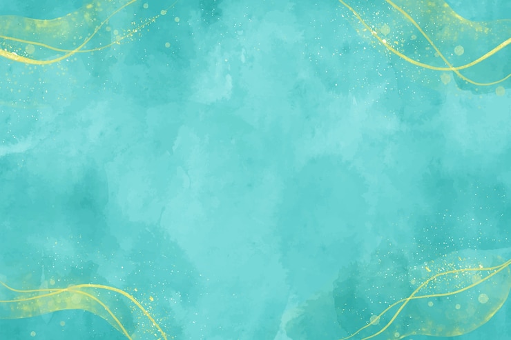 Vecteur gratuit fond de menthe aquarelle