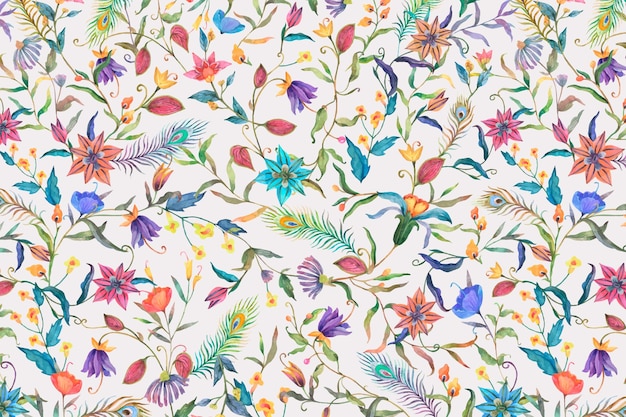 Fond de motif floral