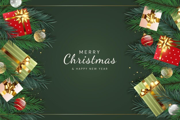 Fond de Noël dégradé