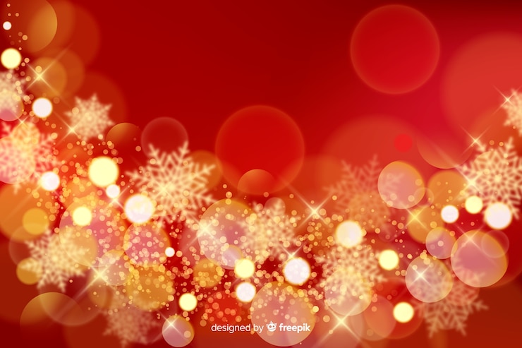 Vecteur gratuit fond de noël avec des étincelles