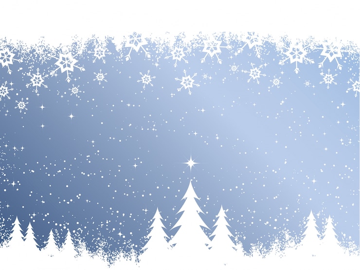 Vecteur gratuit fond de noël