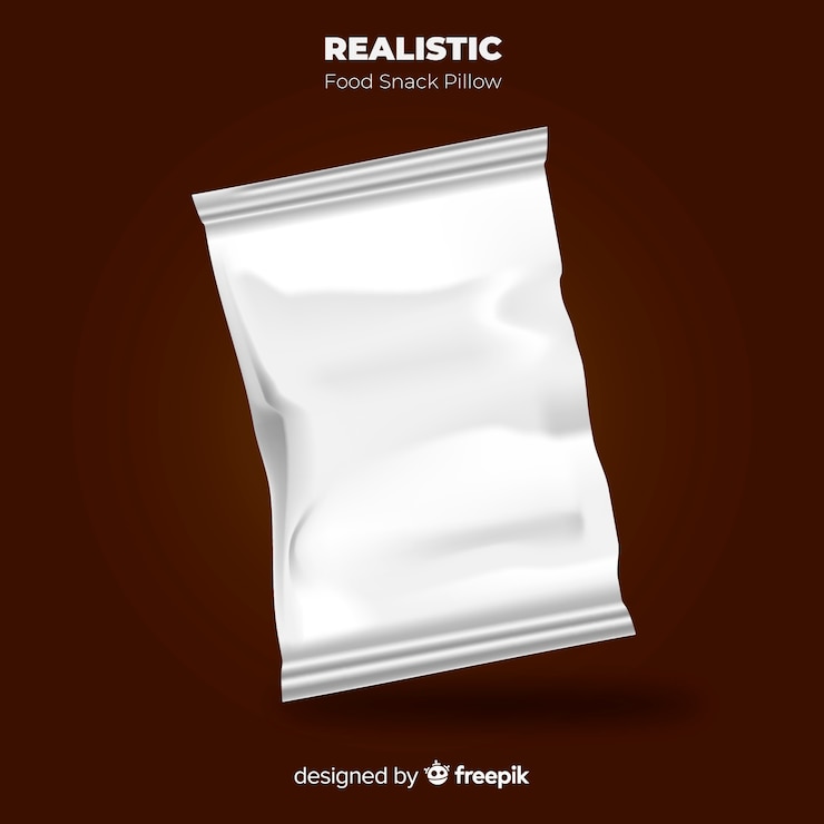 Vecteur gratuit fond d&#39;oreiller alimentaire snack