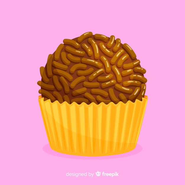 Fond plat Brigadeiro