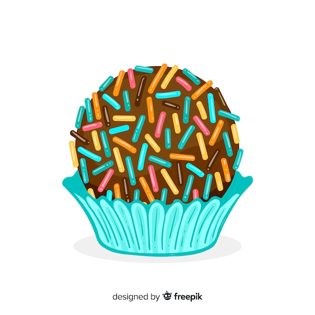 Fond plat Brigadeiro