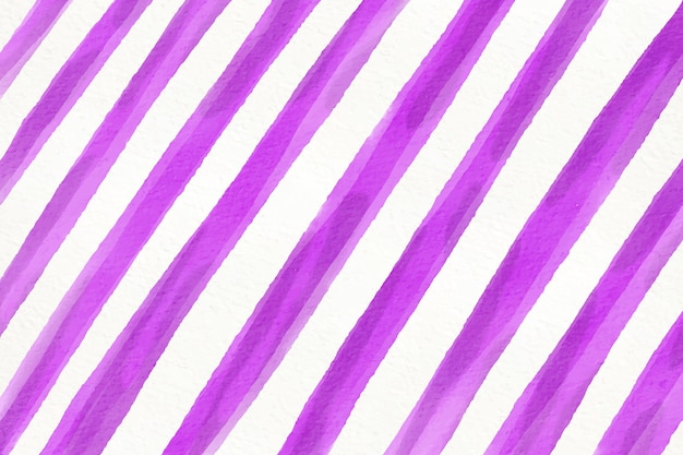 Vecteur gratuit fond rayé violet aquarelle