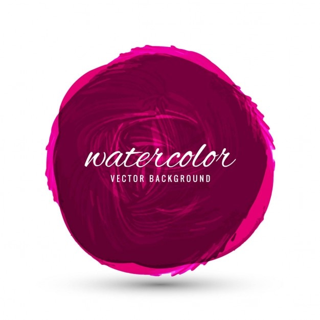 Vecteur gratuit fond rose d'aquarelle