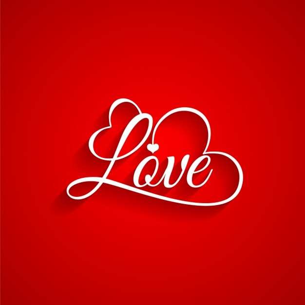 Fond rouge de valentine