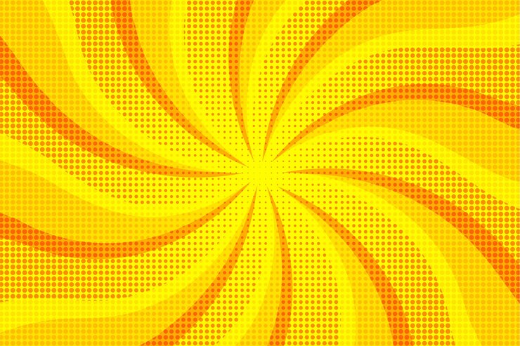 Vecteur gratuit fond de style bande dessinée design plat
