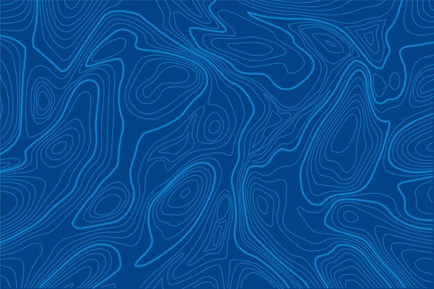 Fond avec style de carte topographique
