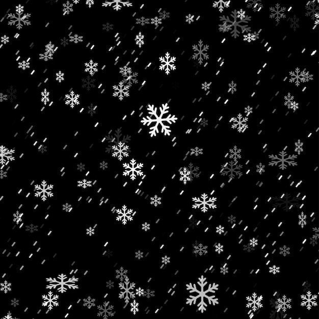 Fond de superposition de flocon de neige de Noël