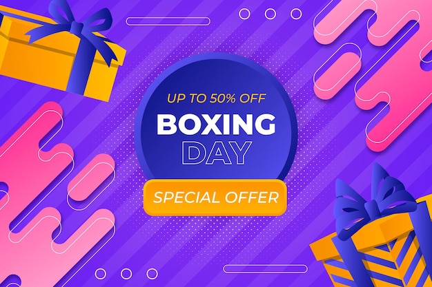 Fond De Vente De Boxe Dégradé