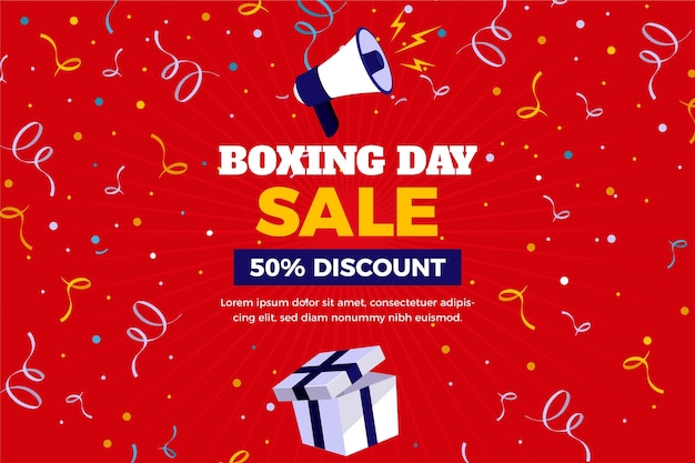 Fond De Vente Plat De Boxe