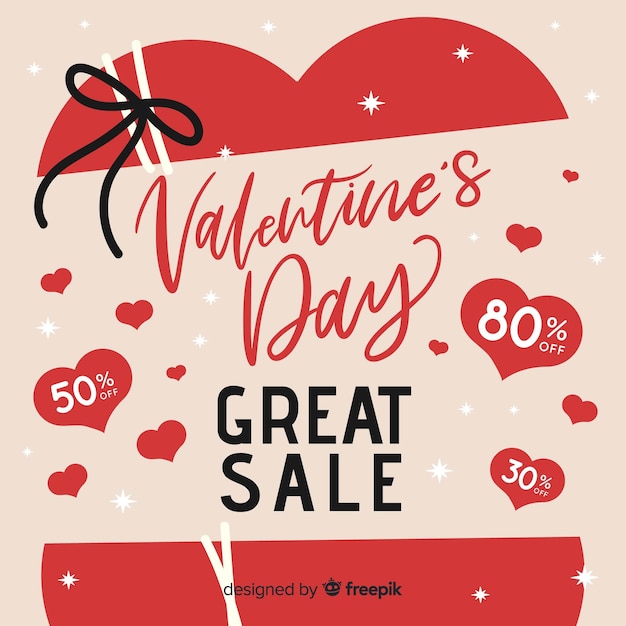 Fond De Vente Saint Valentin Coeur Ouvert