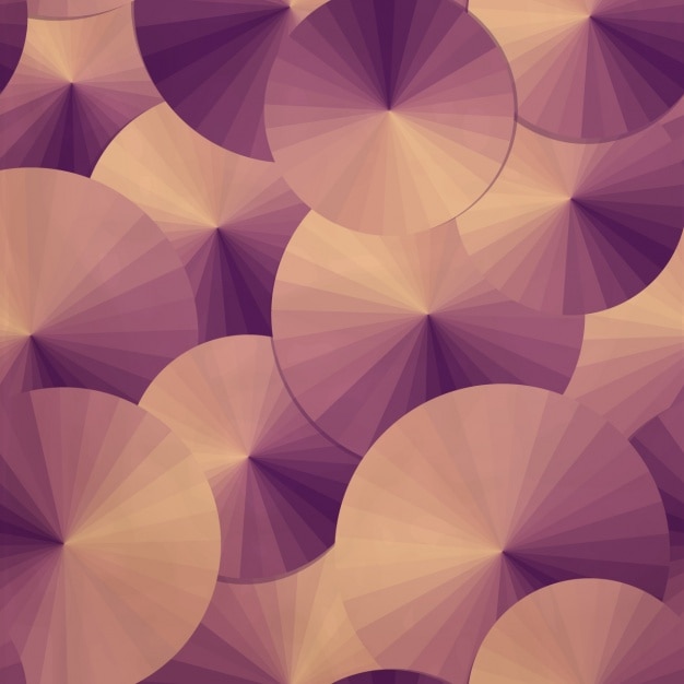 Vecteur gratuit les formes arrondies design pattern