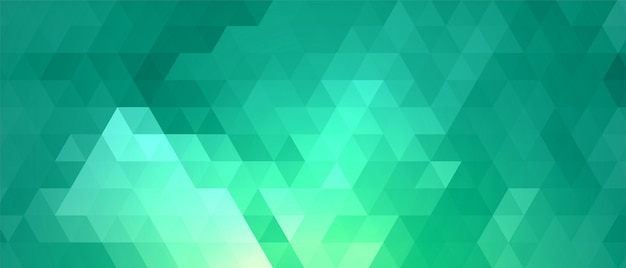 Formes de motif triangle abstraite dans les couleurs turquoises