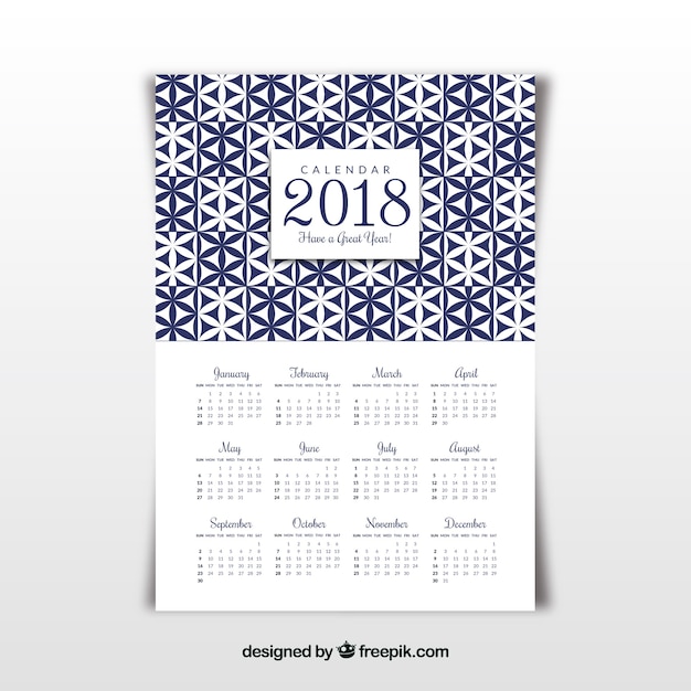 Geometri 2018 Calendrier