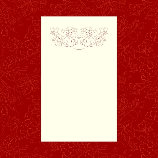 Gesign Carte De Menu.