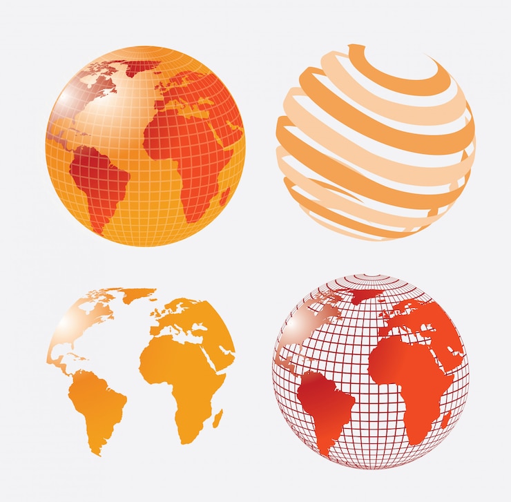 Vecteur gratuit global