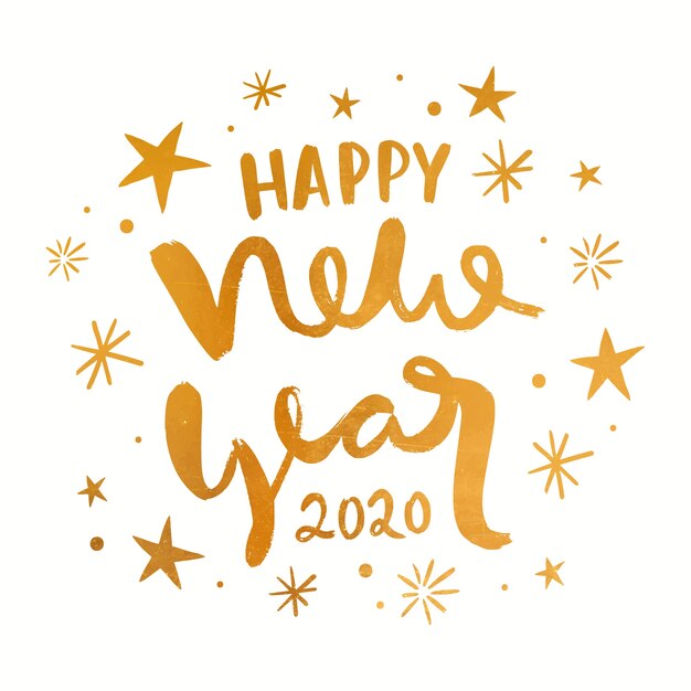 Golden nouvel an 2020