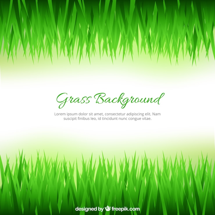 Vecteur gratuit grass background