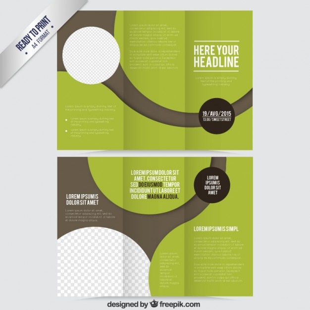 Green Abstract Brochure