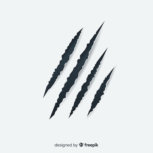 Griffes de tigre marque fond