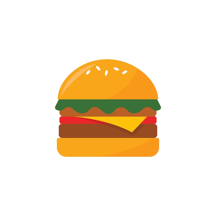 Vecteur gratuit hamburger