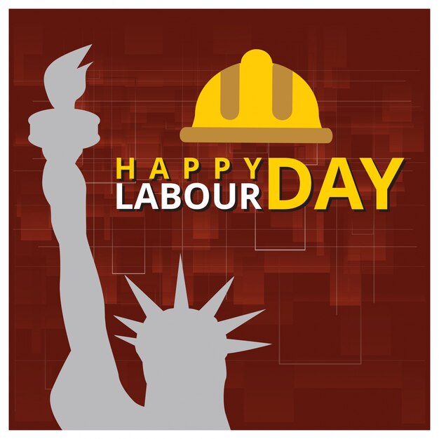 Happy Day Du Travail Usa