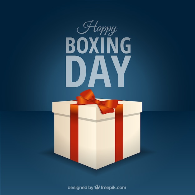 Vecteur gratuit hapy boxing day