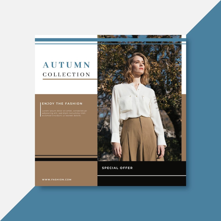 Vecteur gratuit histoire instagram de mode