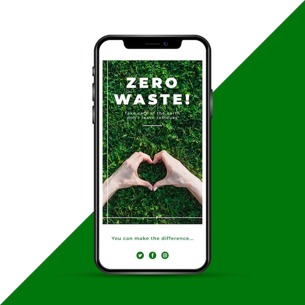 Histoire Instagram Zero Waste Ecology