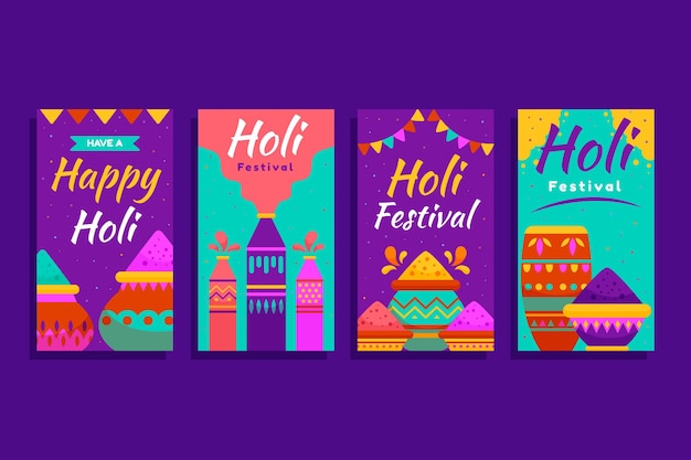 Histoires Instagram Du Festival Holi