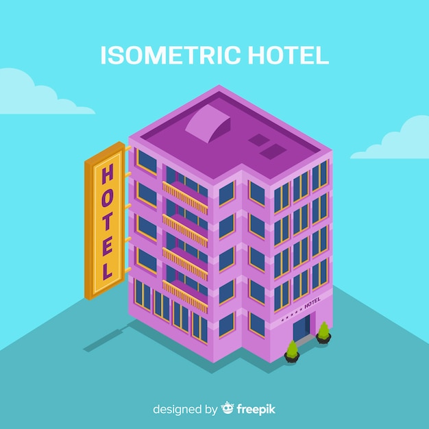 Hôtel isométrique