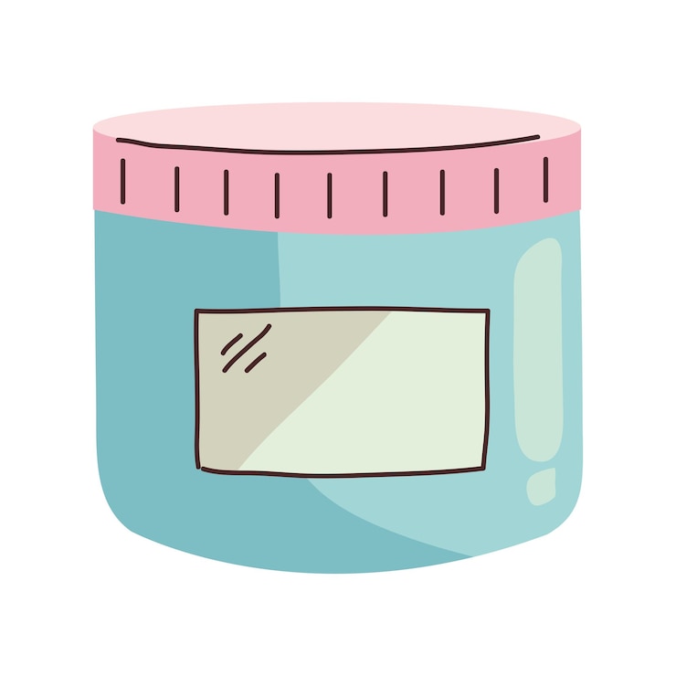 Vecteur gratuit icône de bouteille d'hydratant cosmétique