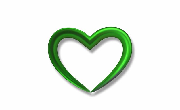 Icône de coeur Symbole d'amour. Valentin signe graphique vectoriel.