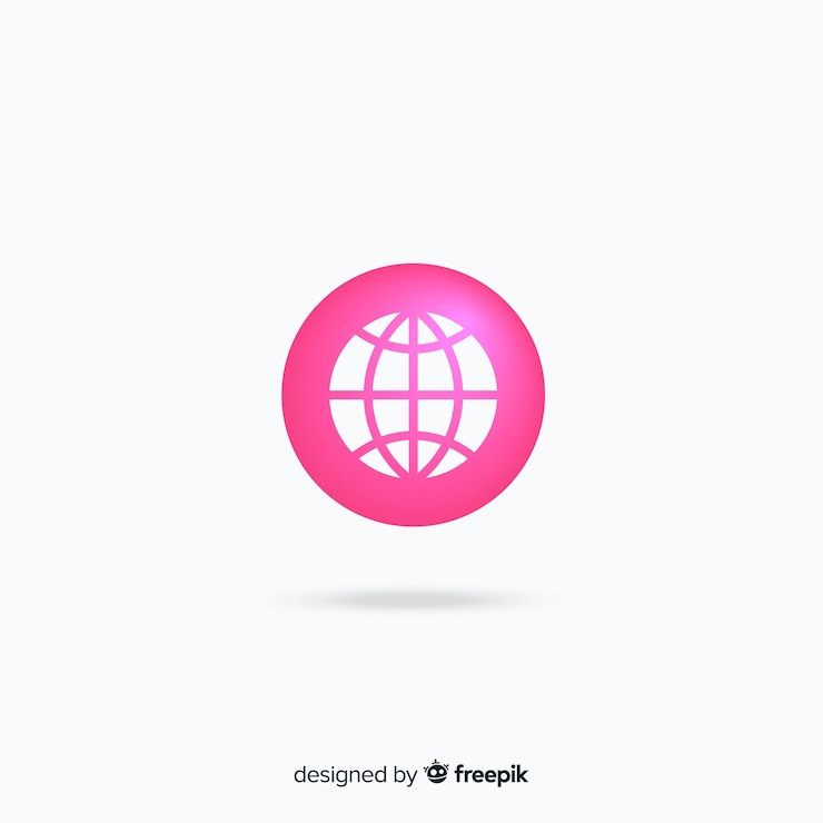 Vecteur gratuit l'icône du www
