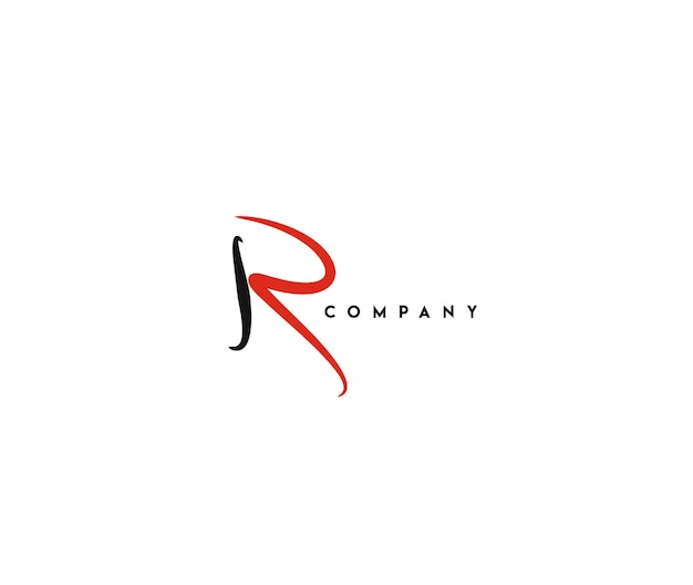 Identité de marque Logo vectoriel d'entreprise R Design.