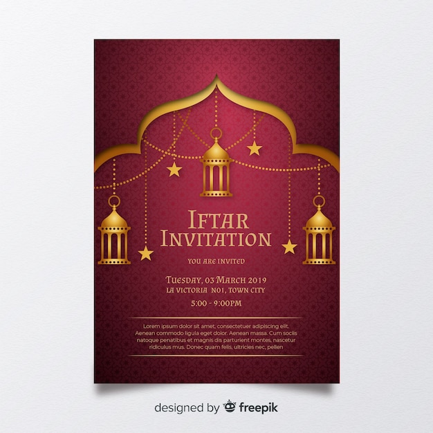 Iftar Invitatio