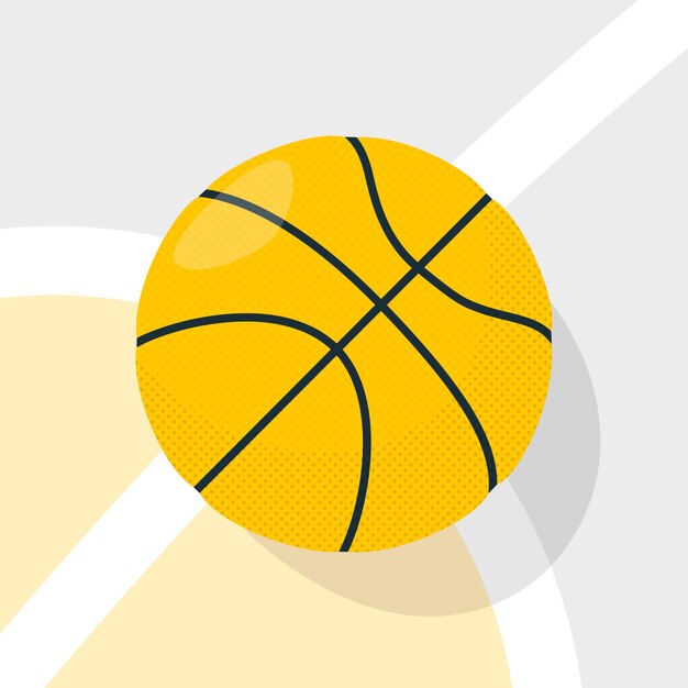 Illustration De Ballon De Basket