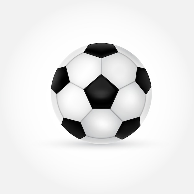 Vecteur gratuit illustration de ballon de football