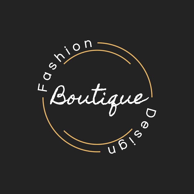 Illustration De La Bannière Boutique Boutique Logo Timbre