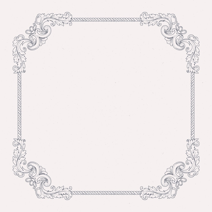 Vecteur gratuit illustration de cadre gothique dessiné à la main